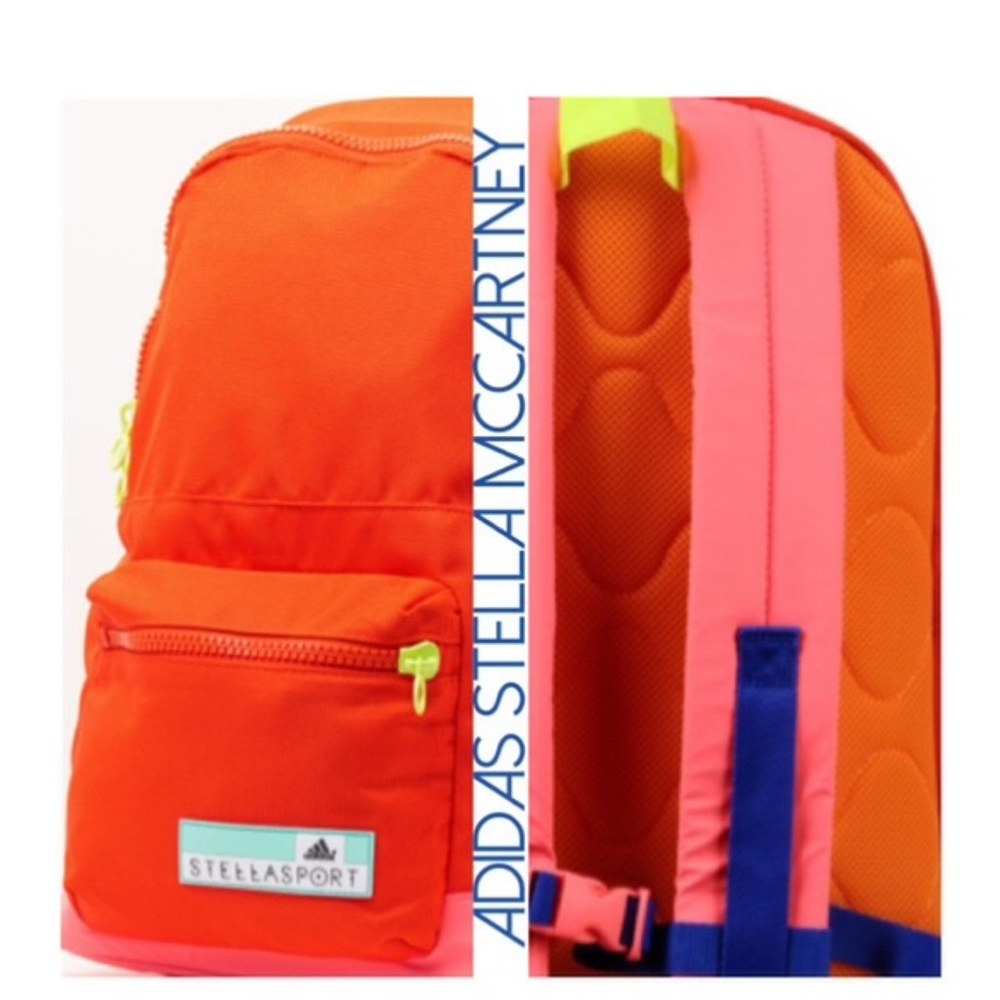 Adidas by Stella McCartney Kids Orange Backpack